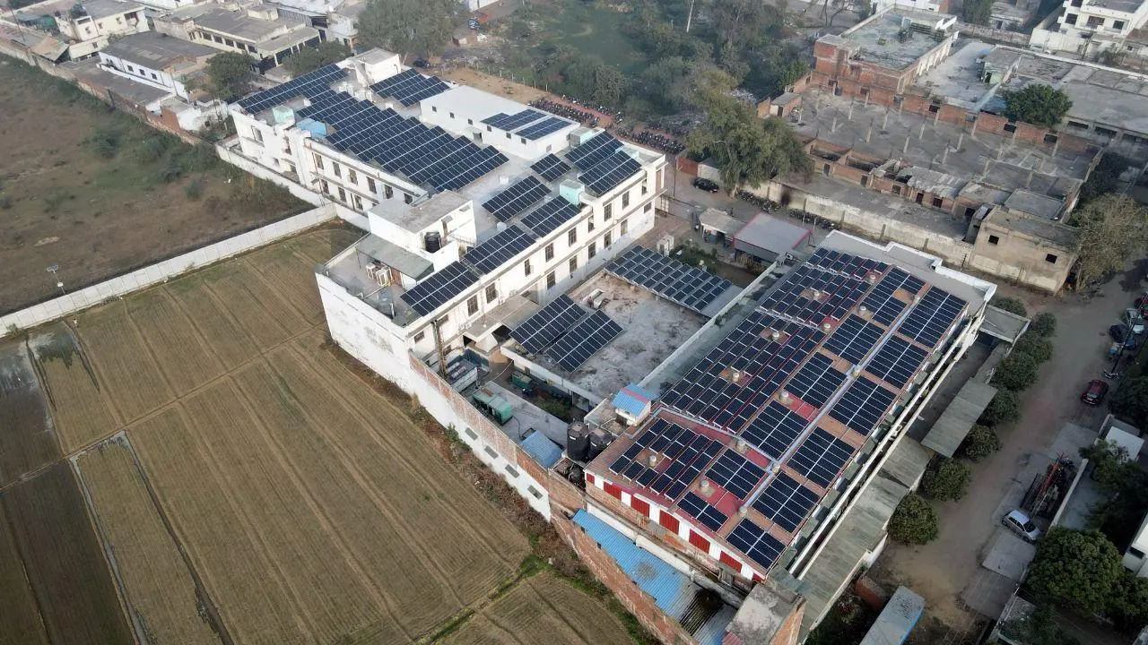 NCS Solar commercial rooftop installation