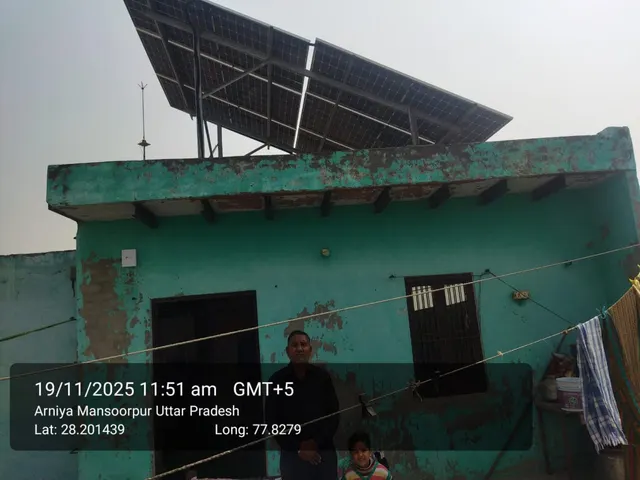 NCS Solar residential rooftop installation