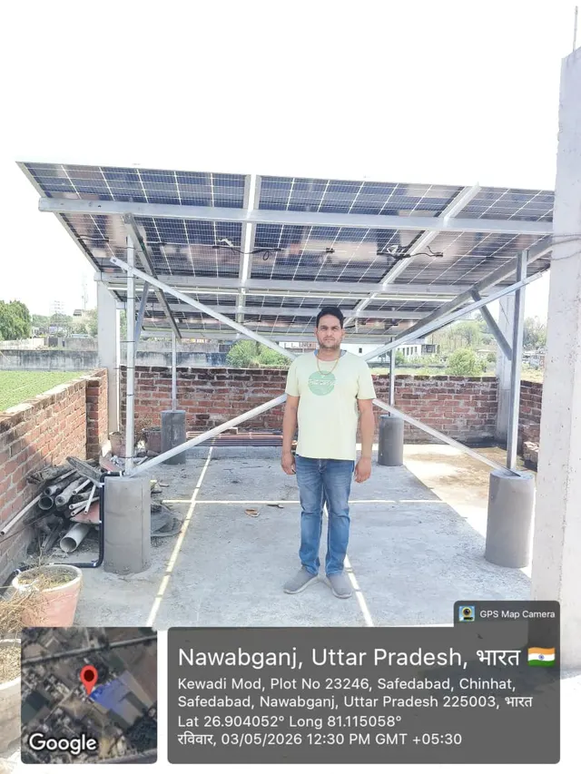 NCS Solar residential rooftop installation