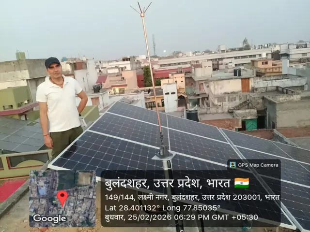 NCS Solar residential rooftop installation