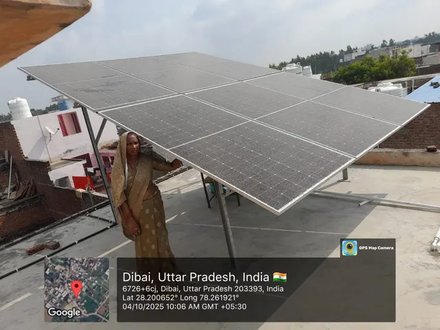NCS Solar residential rooftop installation